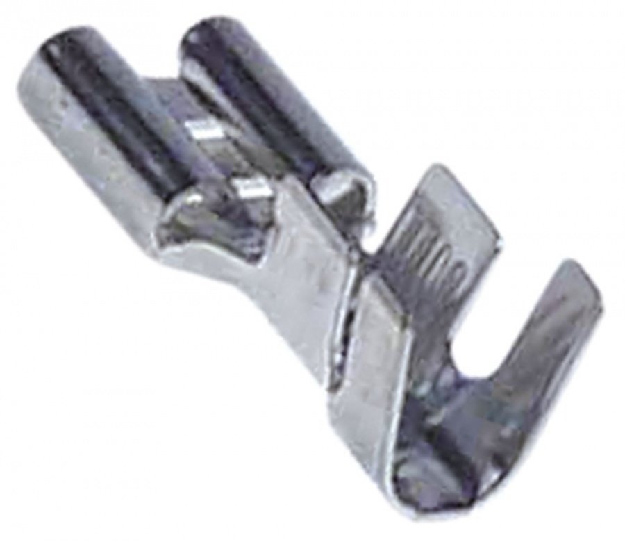 Papuc terminal pentru fir 2,5-6,3mm² lățime 6,3mm t.max. 110°C 100 buc - 550655