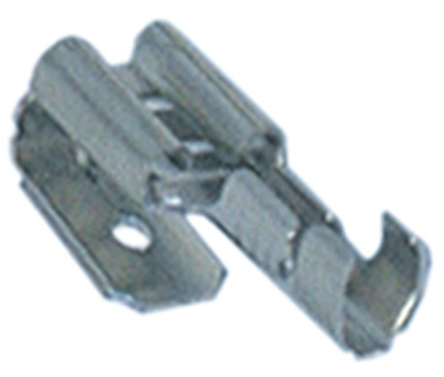 Papuc terminal cu prelungire 6,3x0,8mm pentru fir 1,0-2,5mm² CuZn gal Sn max. 110°C 100 bucăți - 550658