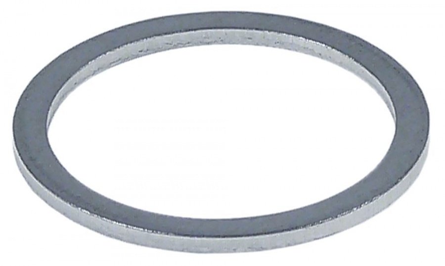 gasket aluminium D1 ø 27mm D2 ø 22mm thickness 1,5mm Qty 1 pcs
