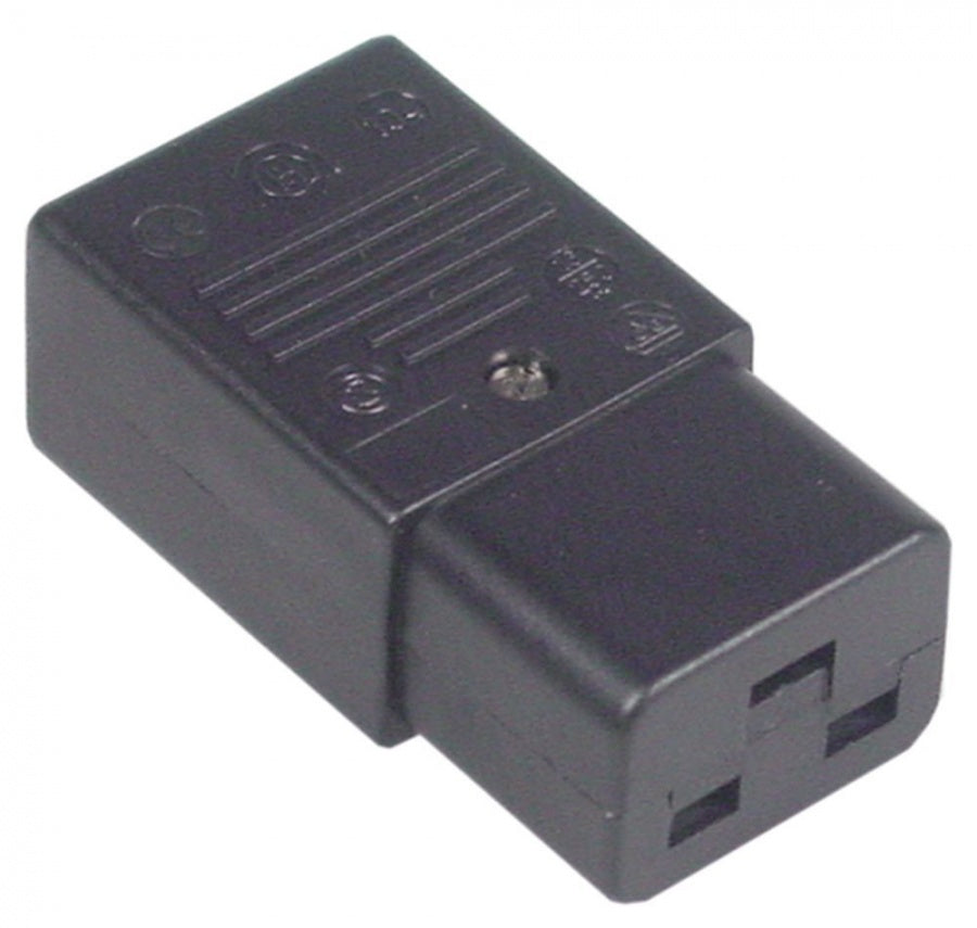 Priza tip C19, 16 A, 250 V, termoplastic - 550700