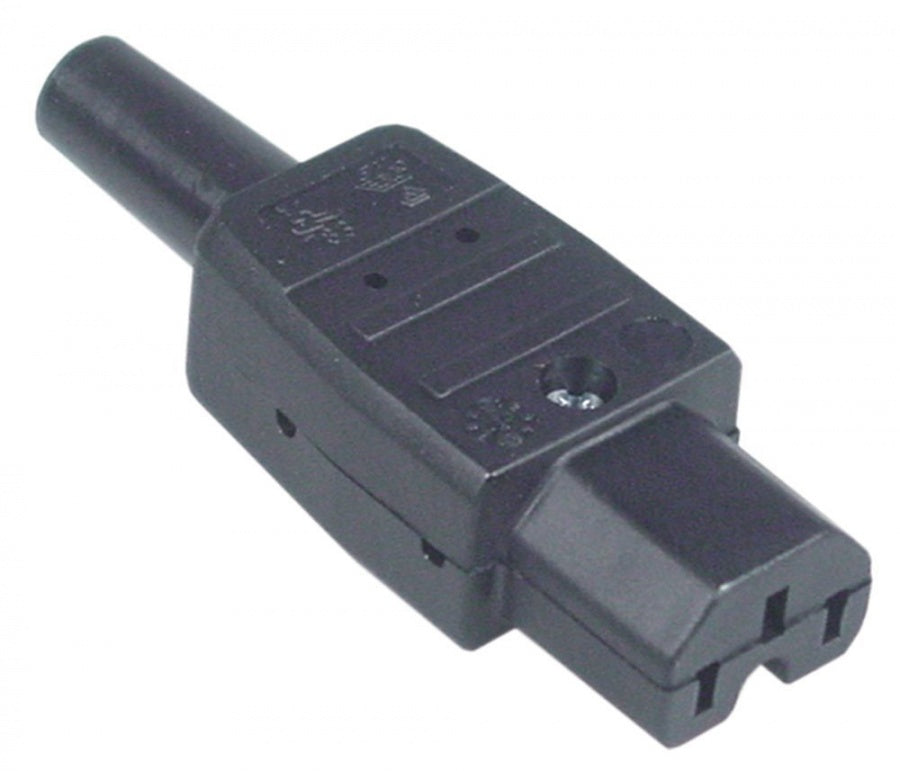 Stecher C15A rezistent la temperatura pana la 120°C, max 10A/250V, termoplastic - 550702 
