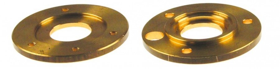 flange pair for fan motor ED ø 70mm int. ø 1 43,5mm int. ø 2 24,5mm thickness 5mm