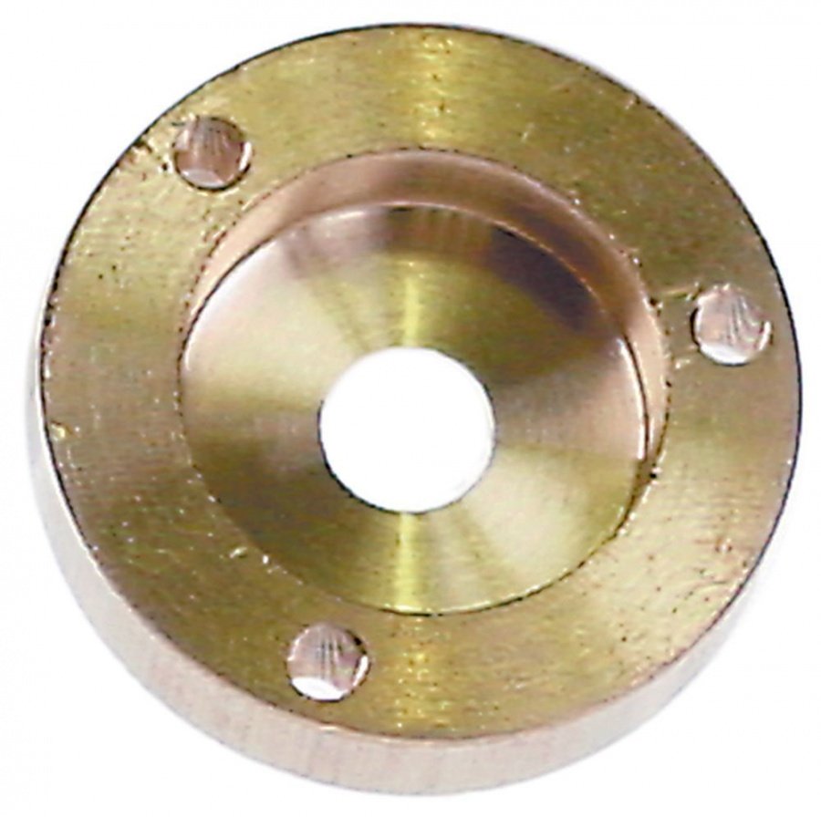 flange for fan motor ED ø 35mm int. ø 1 22mm int. ø 2 8mm thickness 8mm brass