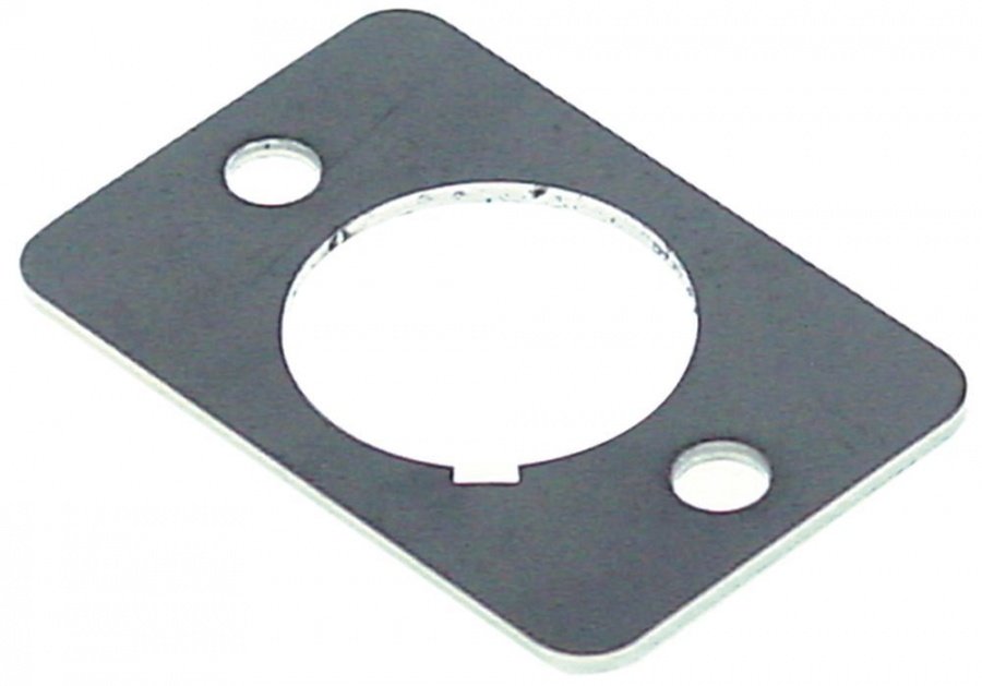 flange L 60mm W 40mm H 2mm