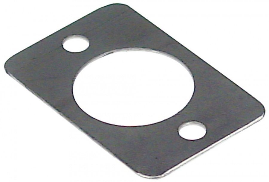 flange L 60mm W 40mm H 1mm