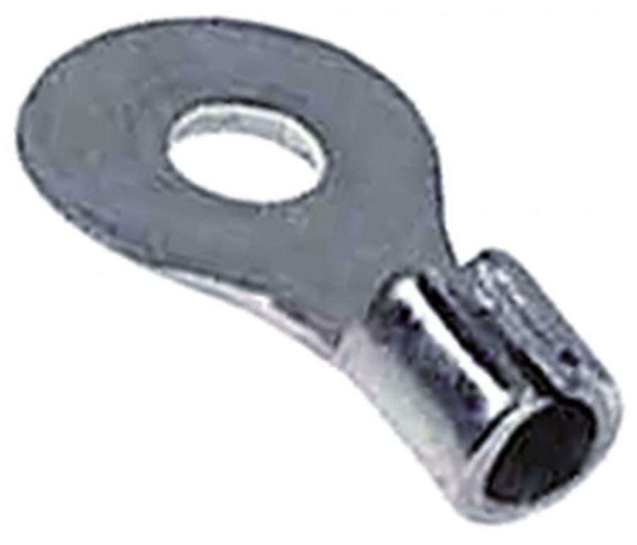 Terminal inelar 3,2mm, pentru filet M3, pentru fir 1.0-2.5mm²  t.max. 400°C INOX, set 10 buc - 551004