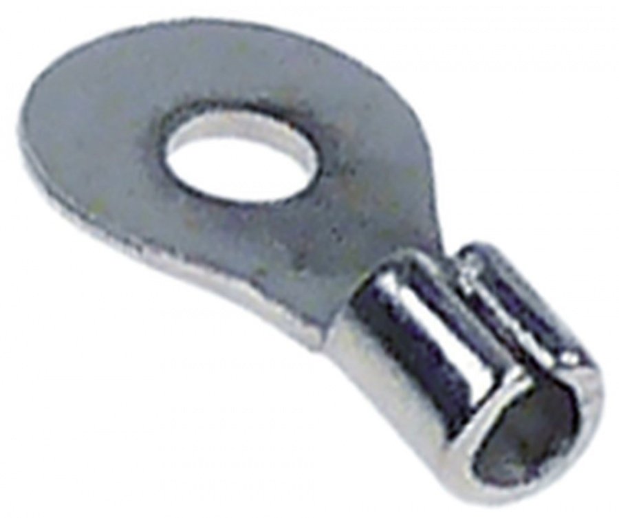 Ring terminal uninsulated size 3,2mm for thread M3 1.0-2.5mm² Fe gal Ni T max 340°C Qty 10 pcs - 551010