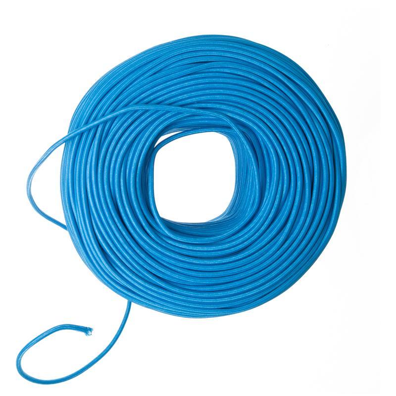 Cablu conductor 1 mm² din fire de cupru nichelate izolat cu fibra de sticla siliconata T max 250°C lungime 10m - 551137
