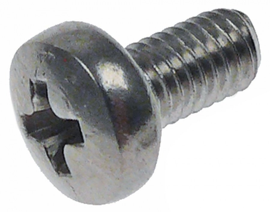 flat-headed bolt thread M3 thread L 6mm SS DIN/ISO  Qty 20 pcs head ø 6mm head thickness 2mm