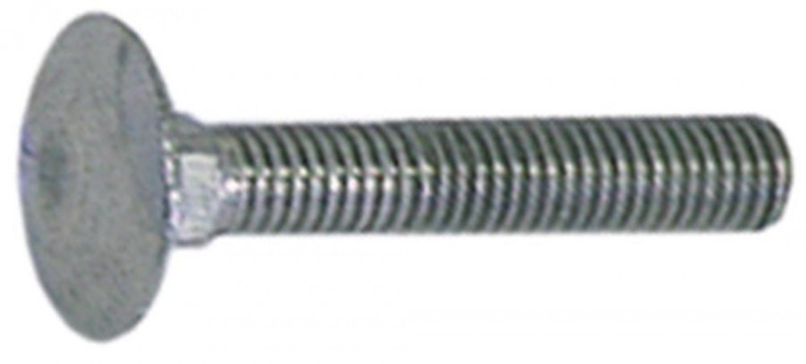 Surub inox cu gat patrat, filet M5, L 30 mm, cap ø 13 mm, 10 bucati - 560020