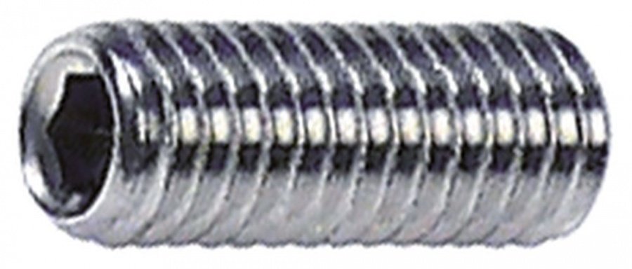 grub screw thread M6 L 16mm SS DIN/ISO  intake internal hexagon WS 3 Qty 20 pcs