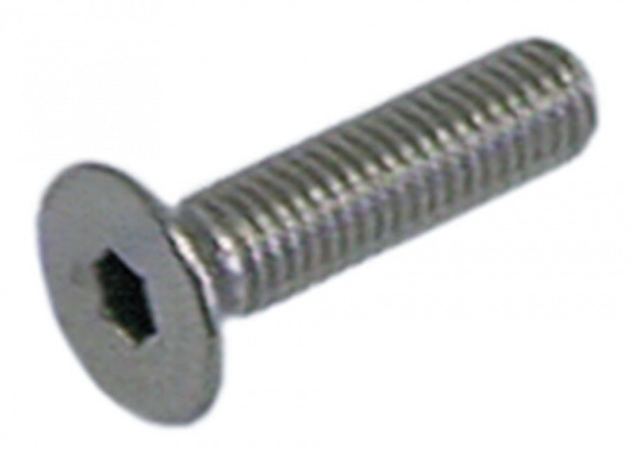 countersunk screw thread M5 L 16mm WS 3 SS DIN/ISO  Qty 20 pcs intake hexgonal