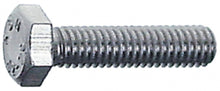 Surub inox filet M6 / 25 mm, cap hexagonal 10 mm, conform DIN 933 / ISO 4017, plic cu 10 bucati - 560089