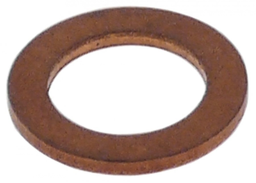 flat gasket copper D1 ø 16mm D2 ø 10mm thickness 1,5mm Qty 1 pcs