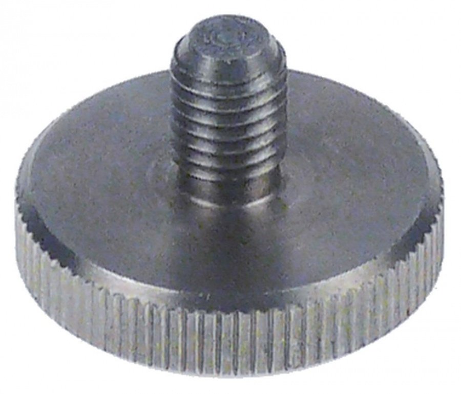 Thumb screw thread M7 thread L 10mm ø 25mm H 6mm SS