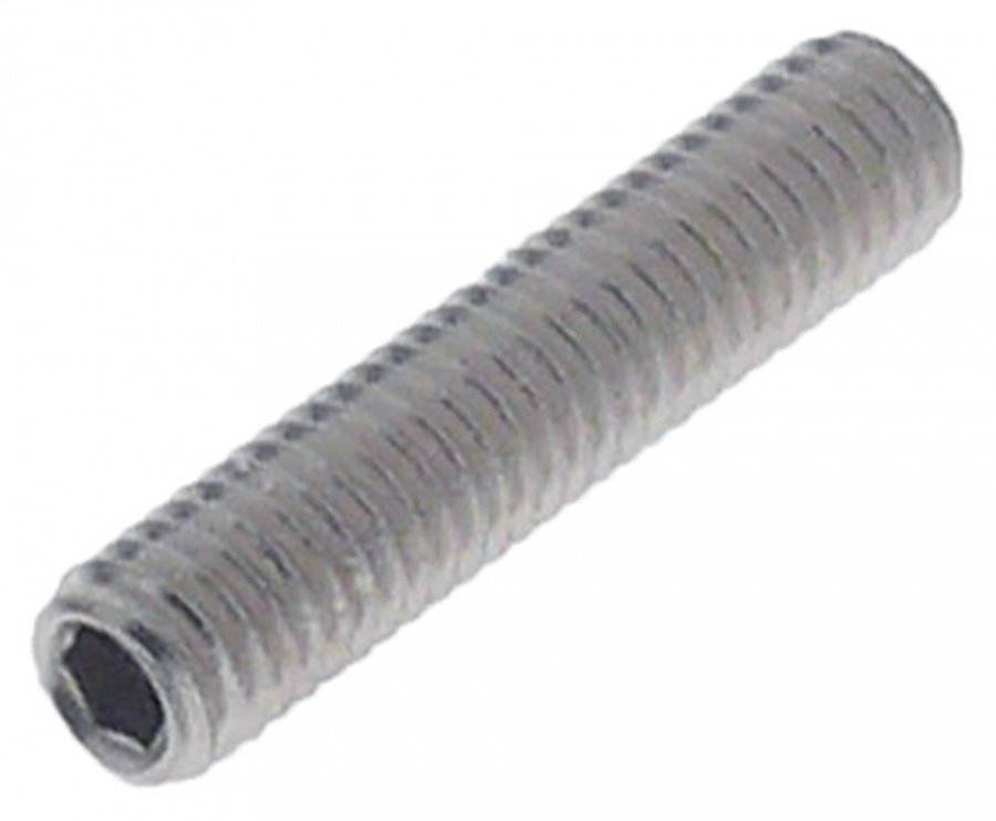 Surub grub fara cap, filet M5, L 25mm, din inox DIN 914/ISO 4027, hexagon 2,5 - 560457