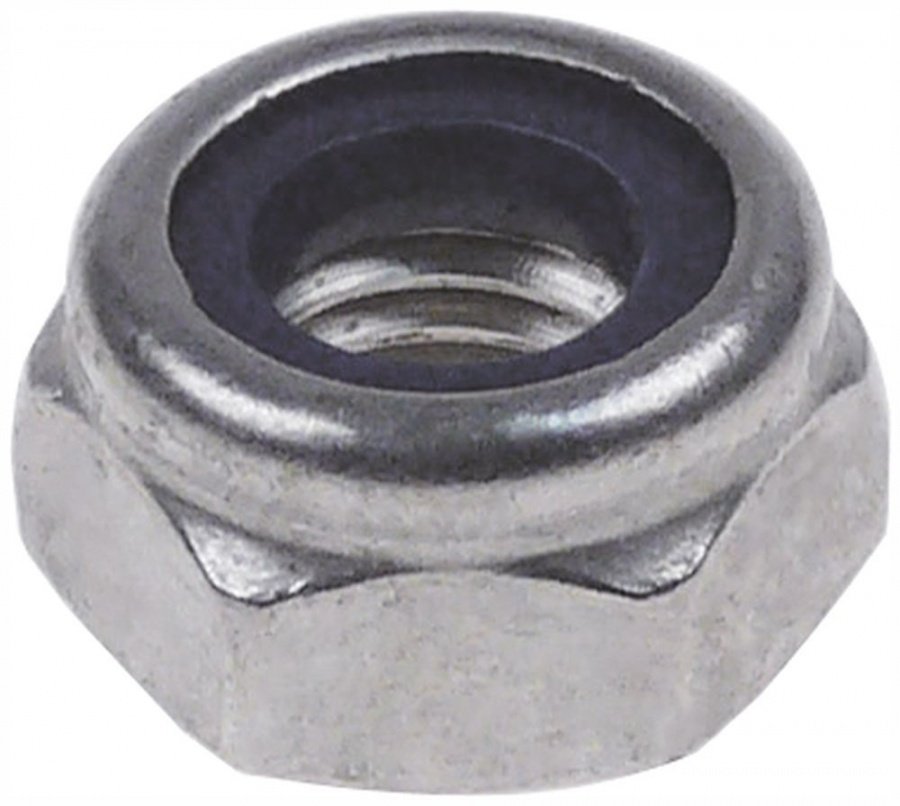 hexagonal nut M10 H 15mm SS WS 17 self-locking Qty 1 pcs 985