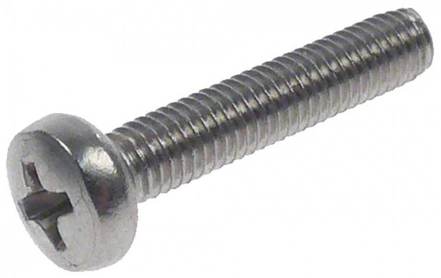 șurub cu cap plat filet M3 L filet 16mm oțel inoxidabil DIN 7985 P 20bucată