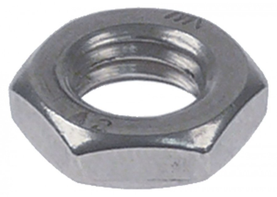 nut thread M8 H 4mm SS WS 13 Qty 1 pcs DIN/ISO DIN 439