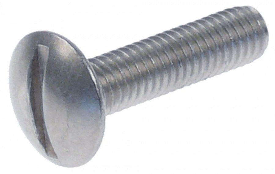 side bolts M6 L 28mm SS Qty 1 pcs intake slotted head ø 13,5mm