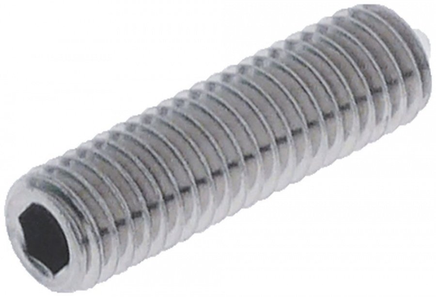Surub fara cap - inecat, filet M8, L 30 mm, set 10 buc - 560576