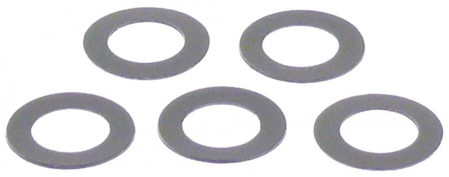 saiba/disc DI ø 9.5mm DE ø 16mm grosime material 0.5mm plastic P 5bucată
