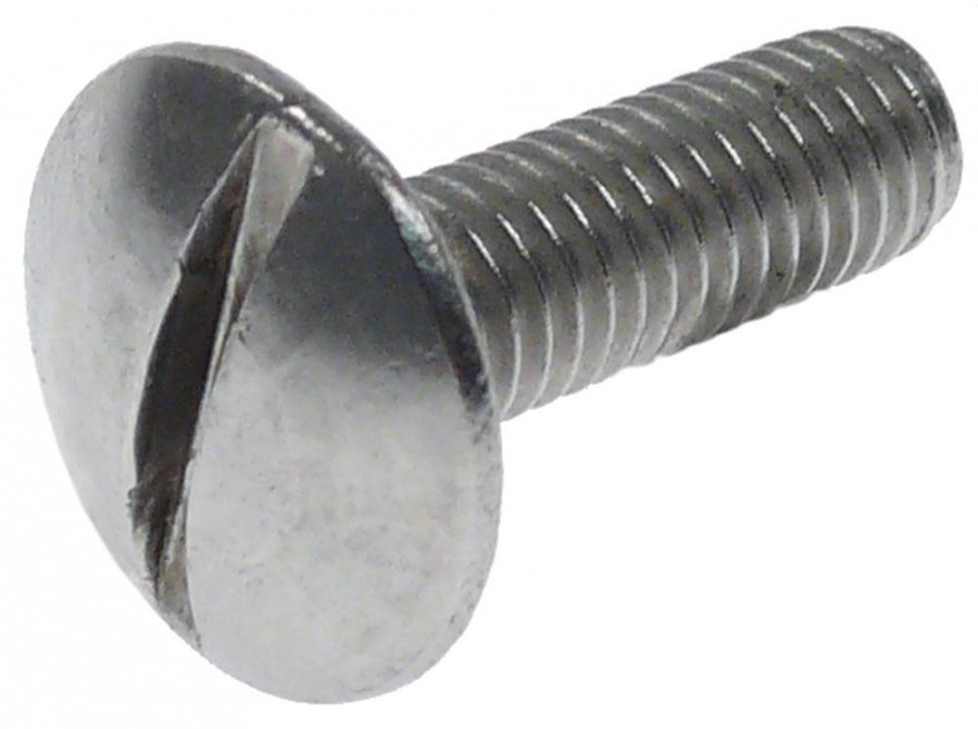 surub cu cap bombat filet L filet 16mm L 19mm ø cap 12.5mm ø 5mm