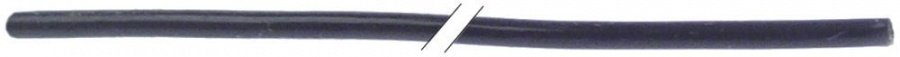 fir de cupru multifilar 1.5mm² negru P marfă la metrum temperatură permanentă 205°C