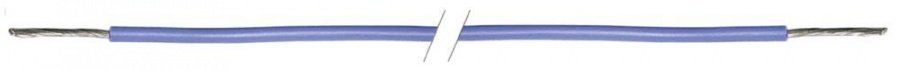 Copper wire 1 mm² permanent temperature -60 up to +180°C, 100 m