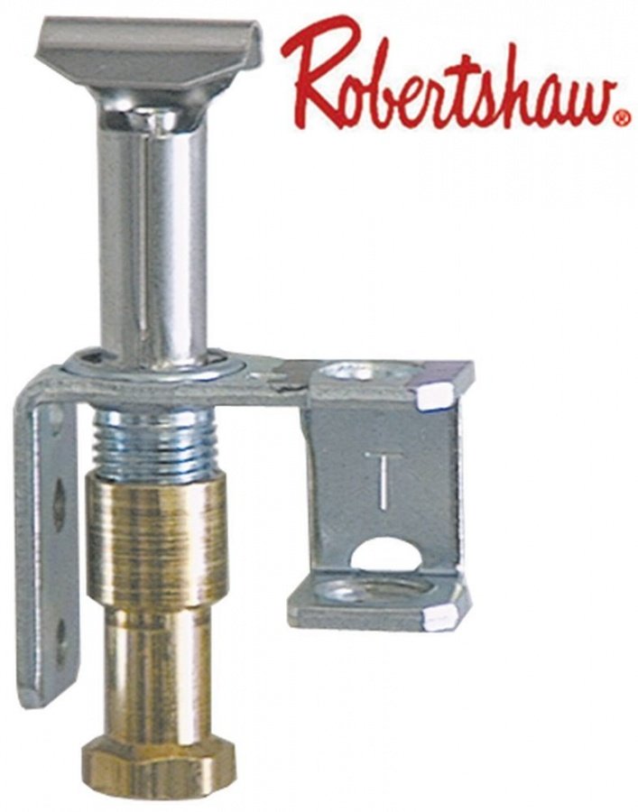 pilot burner ROBERTSHAW type 3CH-6 2 flames natural gas code 18 for pipe ø 1/4" CCT