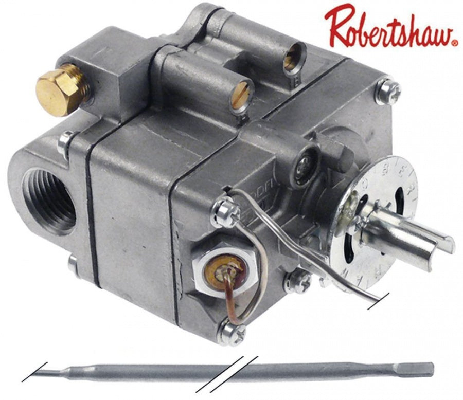 gas thermostat type  65-287°C 150-550°F gas inlet 1/2" NPT gas outlet 1/2" NPT
