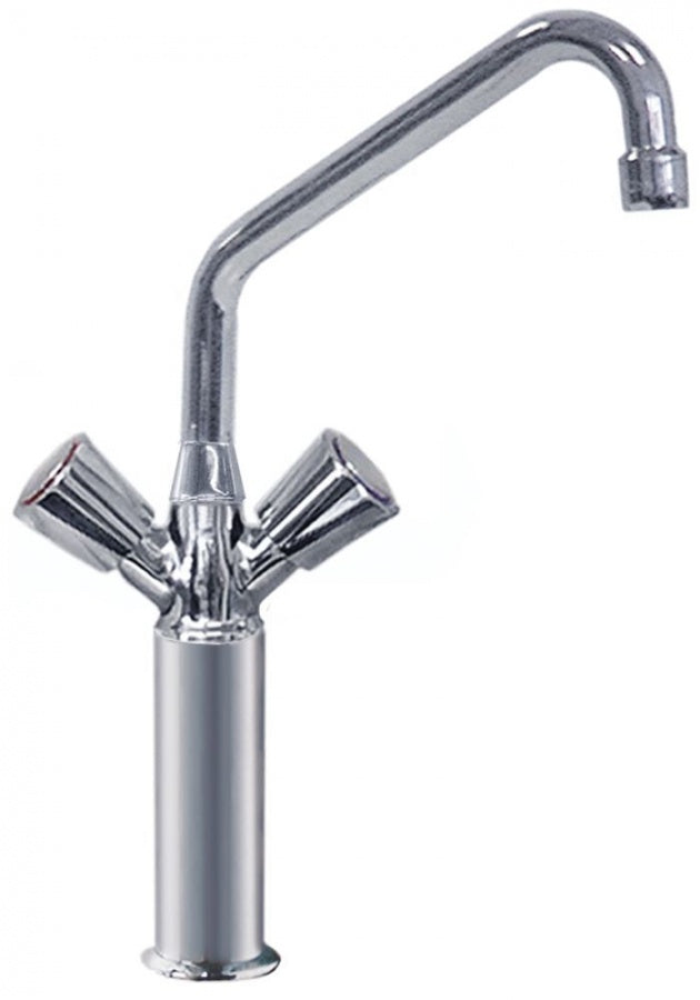 baterie monobloc cu robinet monocomanda cu coloană 200mm cap robinet cu ungere 1/2" - 591436