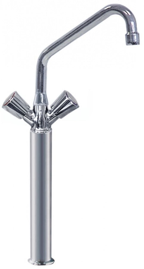 baterie monobloc cu robinet monocomanda cu coloană 300mm cap robinet cu ungere 1/2" - 591437