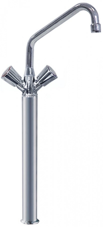 Baterie coloana monobloc cu robinet monocomanda cu coloană 400mm cap robinet cu ungere 1/2" - 591439