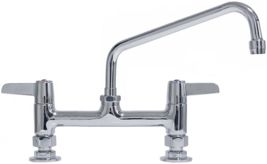 Baterie robinet cu doua intrări robinet ceramic 1/2" 90° lungime de scurgere 205mm
