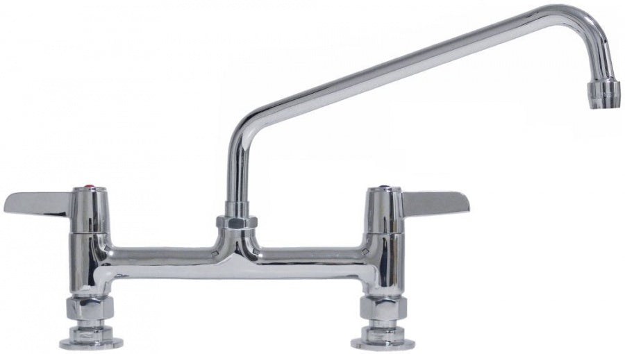 Baterie robinet cu doua intrari robinet ceramic 1/2" 90° lungime de scurgere 300mm
