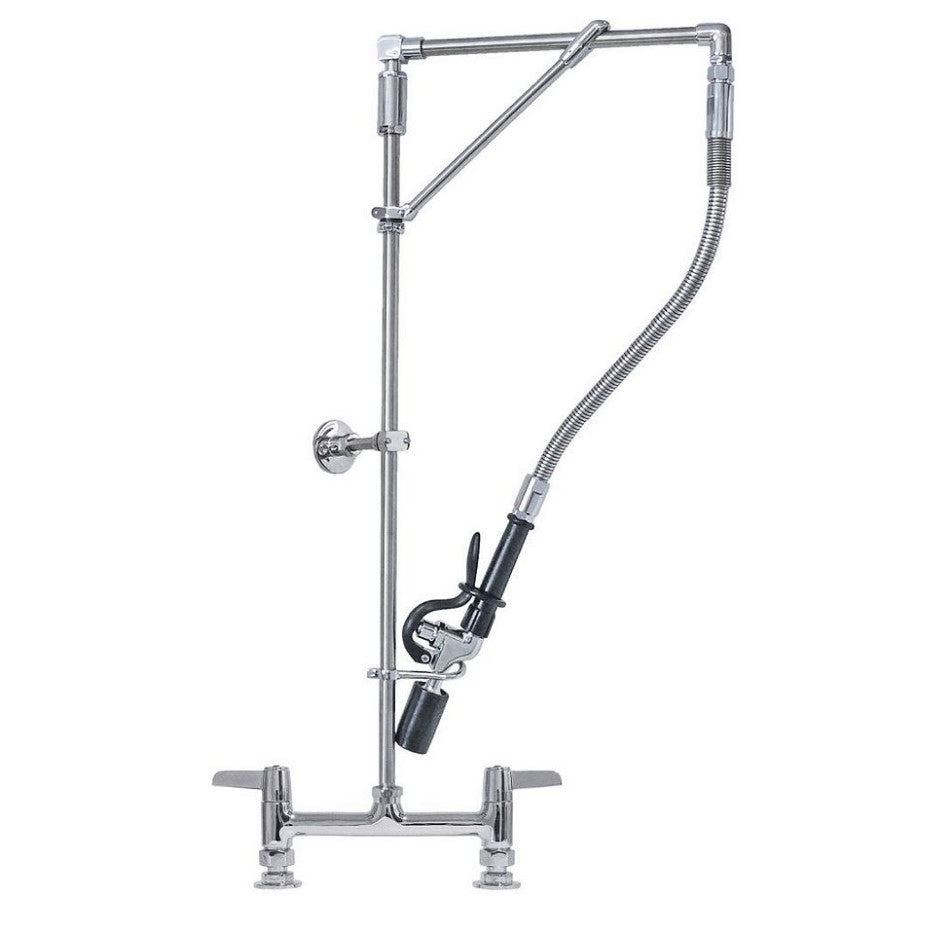 Duș pentru vesela CLASSIC mâner de manetă robinet ceramic 1/2" armatură cu două găuri - 593367