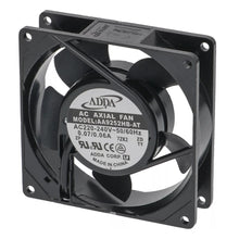 Ventilator axial patrat 92 x 92 mm, H 25 mm, 230V, 14,5 W, rulment cu bile - 601055