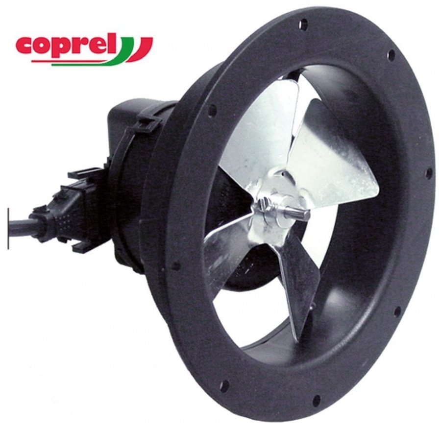 fan blowing 230V 10W 50/60Hz fan wheel ø 96mm shaft length 21mm connection with cable