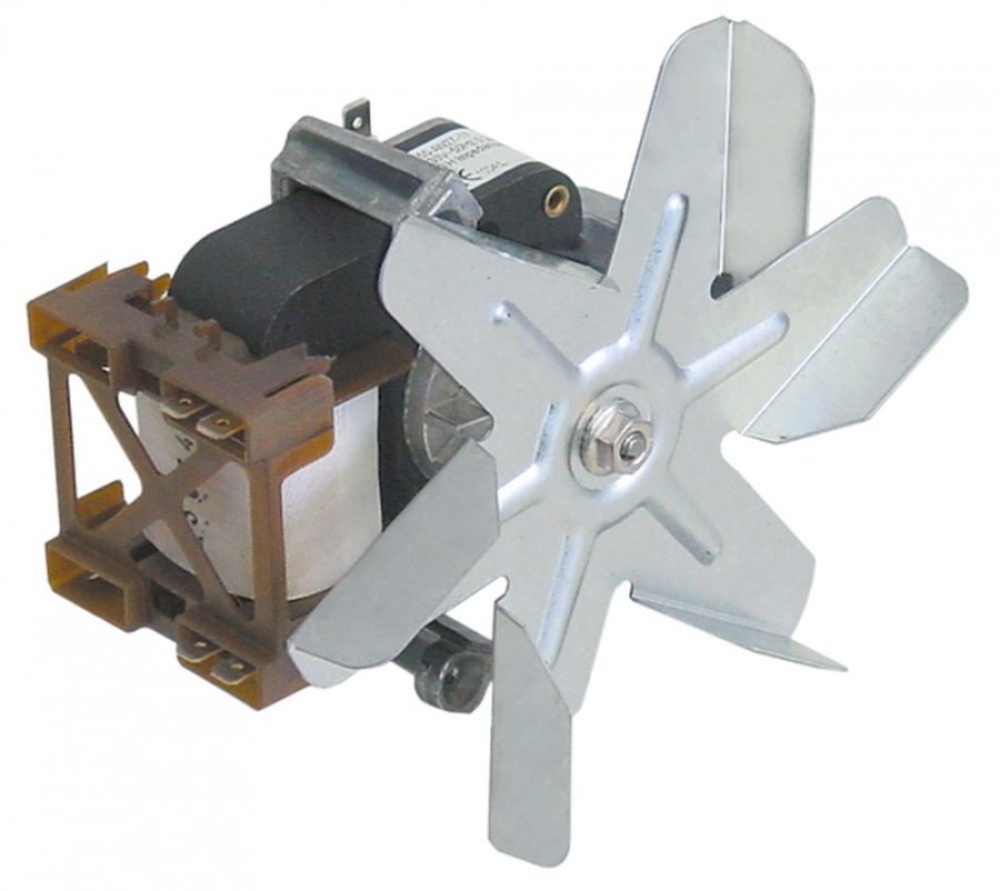 Ventilator de aer cald, 220/230 V, 36 W, 0,26 A, L1 60 mm, L2 10 mm, L3 20 mm, L4 87 mm, palete ø 150 mm, EBM - Cod 601059