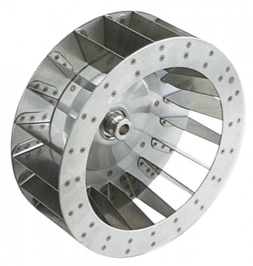 Palete pentru motor de ventilator de aer cald, D1 ø 220 mm D2 ø 11,5 mm D3 ø 16,5 mm, H1 78 mm H2 30 mm, palete 20 - Cod 601064