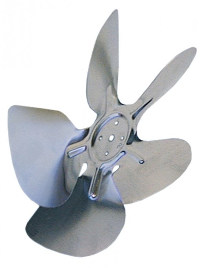 fan wheel sucking ø 230mm turn direction left fan wheel mounting 25,4mm wing angle 25° W 38mm
