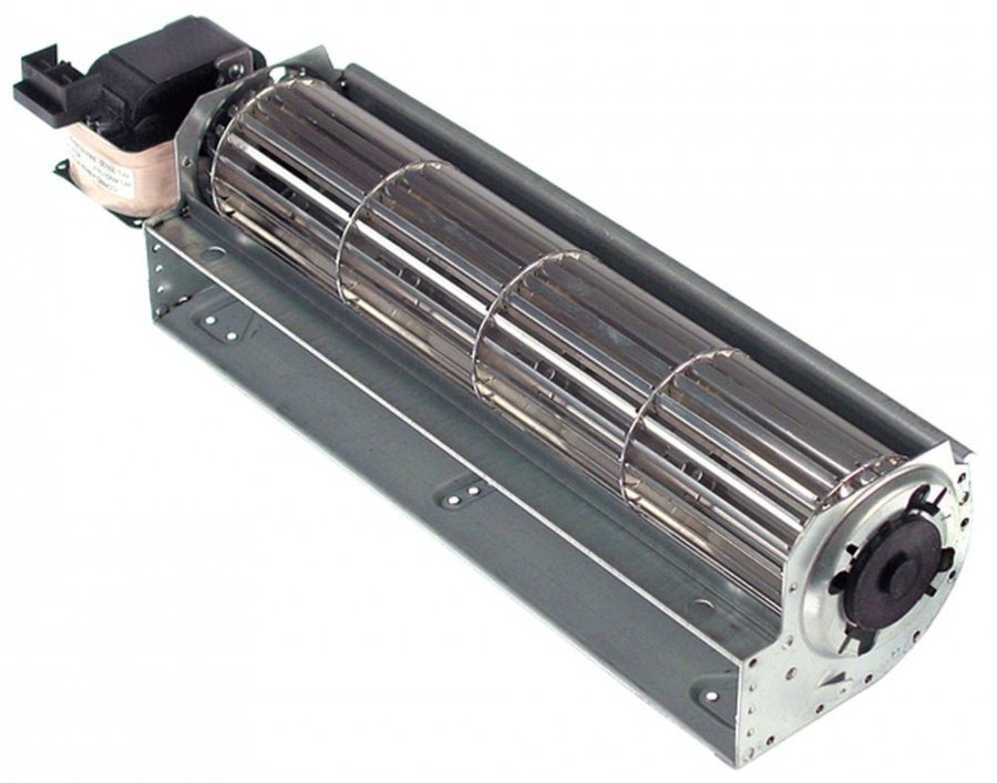 Ventilator tangential 43 W, 230 V, tambur L 300 mm, diam. ø 60 mm, pozitie motor stanga, frigorifice - 601101