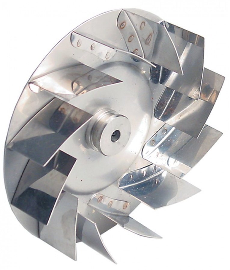 Rotor elice ventilator ø 160 mm, int. ø 8 mm, H 35 mm, cu 12 aripioare - 601109