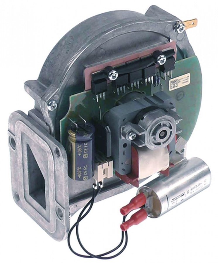 Motor - ventilator pentru arzator 24 V, AC, 50 Hz, 20 W, Rational 87201418, 31011011 - 601114