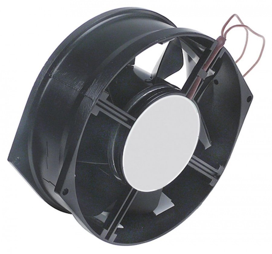 Ventilator Axial, L 172 mm, W 150 mm, H 55 mm, 230 V AC, 50/60 Hz, 40/46 W, rulment cu bile, conectare cu cablu, metalic - Cod 601132