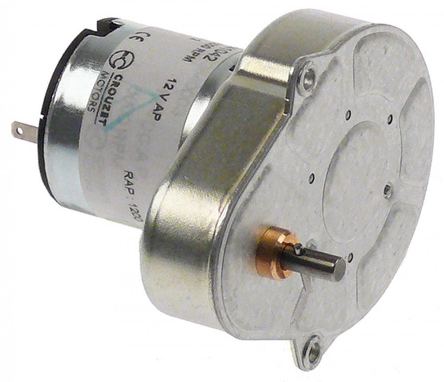 Motoreductor CROUZET tip G70C10AFTEG, 12 V CC, ax ø 4 mm - 601138