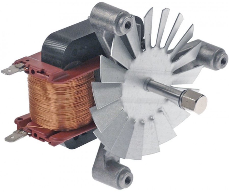 Ventilator de aer cald, 220-240 V, 24-28 W, L1 60 mm L2 25 mm L3 -mm, L4 87 mm, palete ø -mm, PLASET type M0850 - Cod 601199
