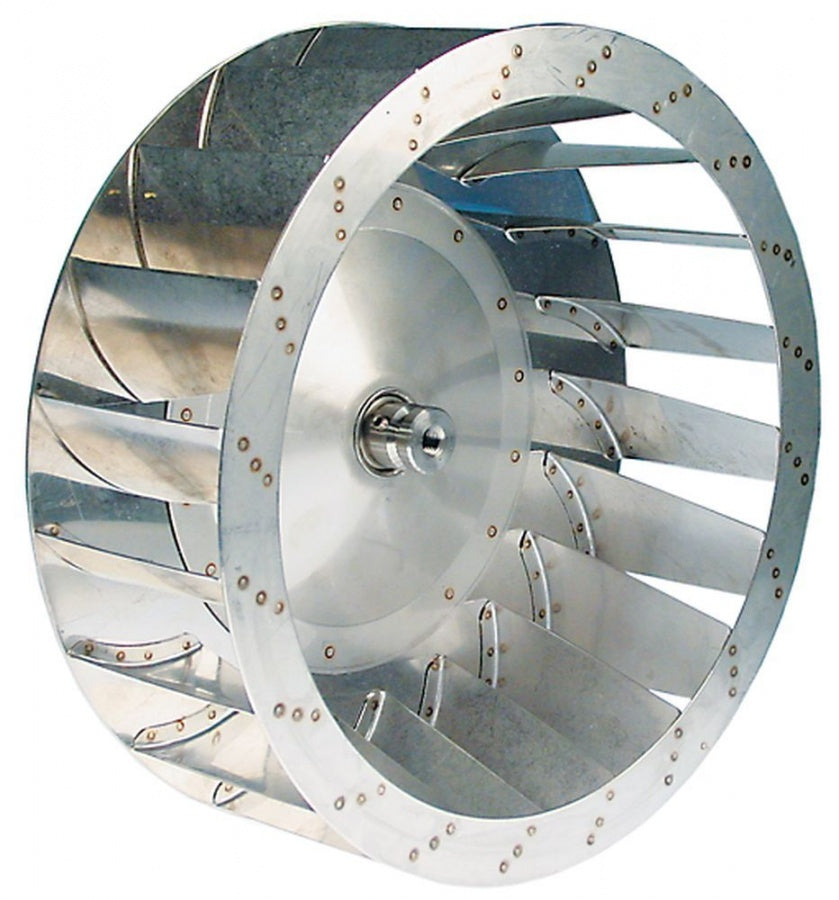 fan wheel D1 ø 400mm H1 135mm vanes 20 D2 ø 12mm D3 ø 18mm H2 54mm