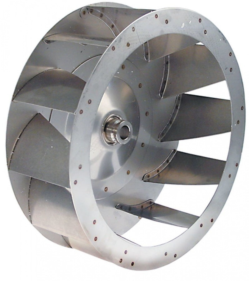 fan wheel D1 ø 350mm H1 120mm vanes 12 D2 ø 19,5mm D3 ø 23mm H2 45mm